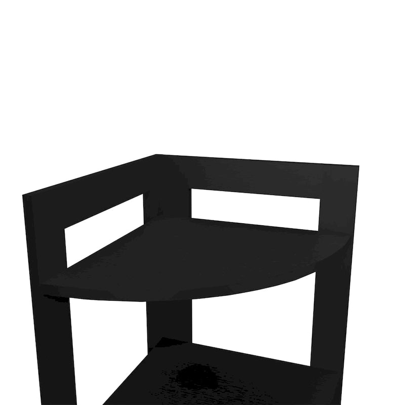 Table d'angle, salon, noir