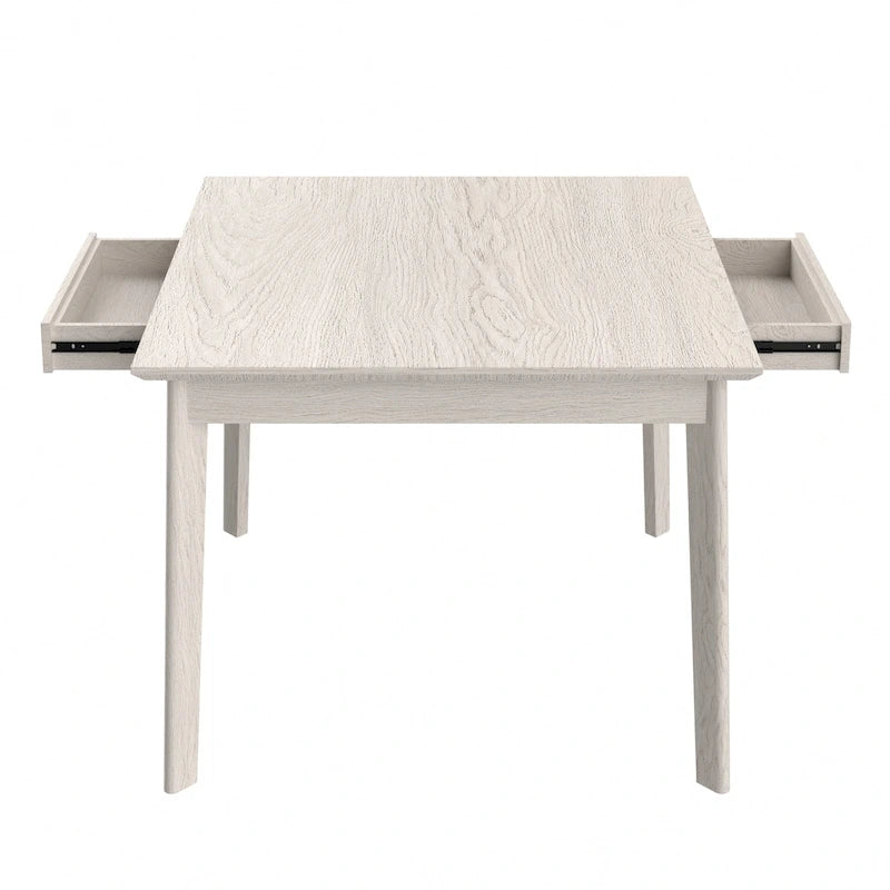 Table à manger carrée en bois