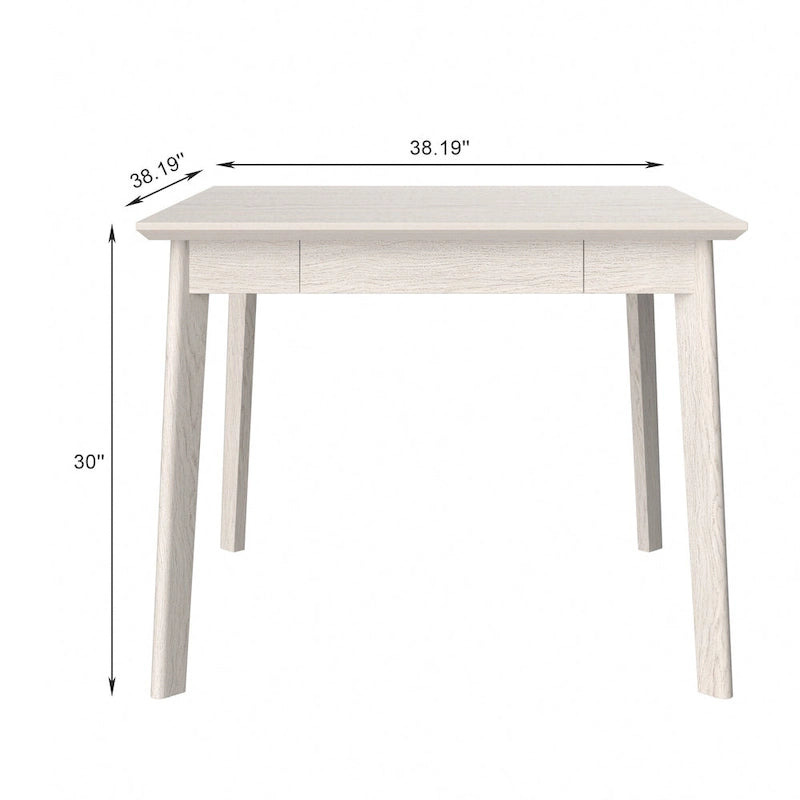 Table à manger carrée en bois