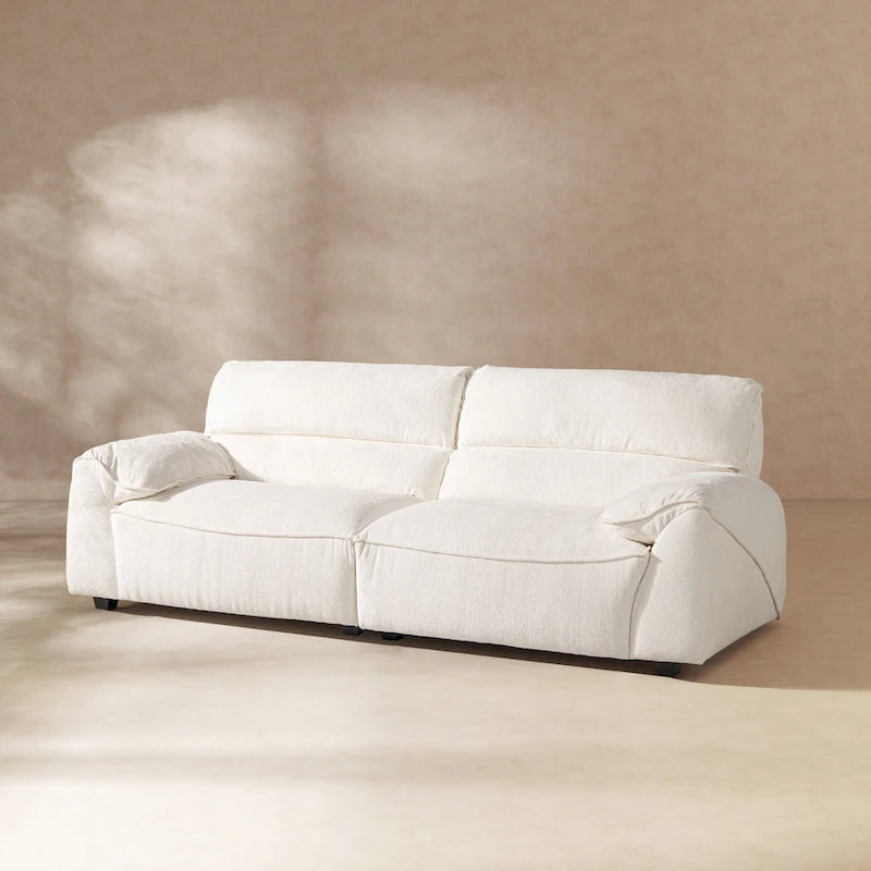 Canapé modulaire 90.5 en tissu chenille