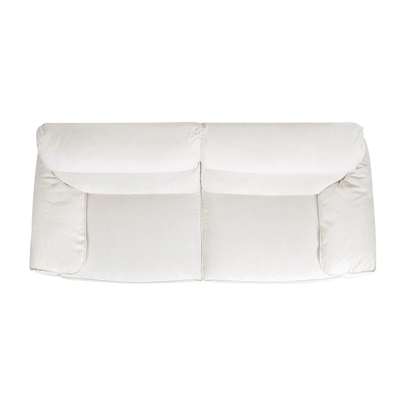 Canapé modulaire 90.5 en tissu chenille