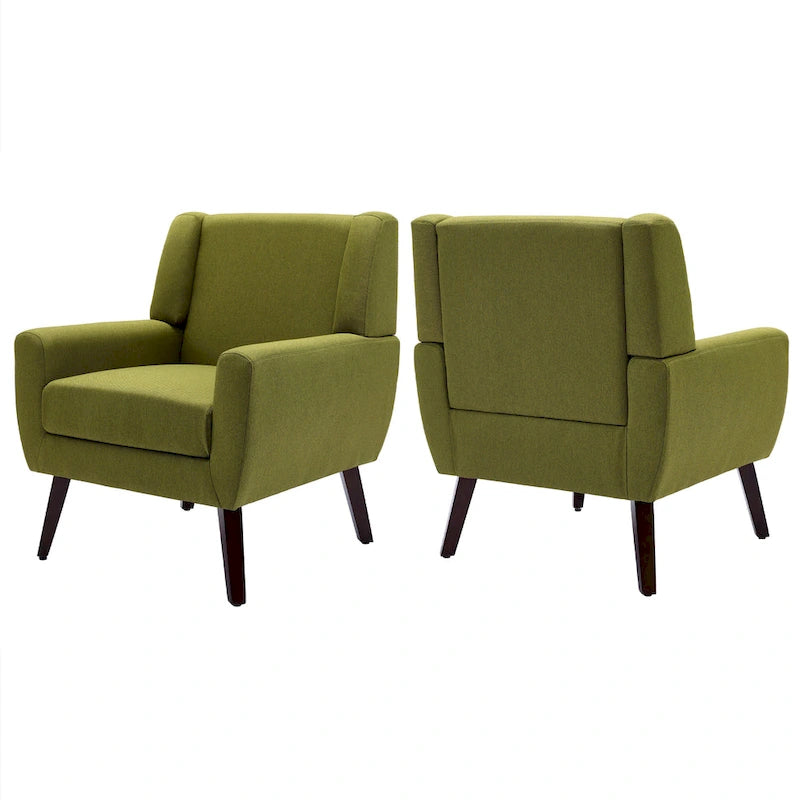 Fauteuil d'appoint en lin - Fauteuil à oreilles