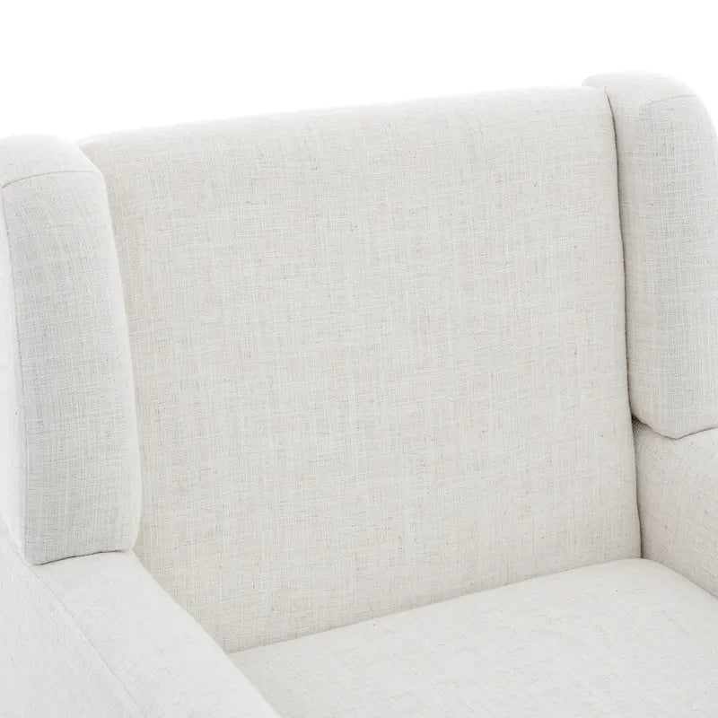 Fauteuil d'appoint en lin - Fauteuil à oreilles
