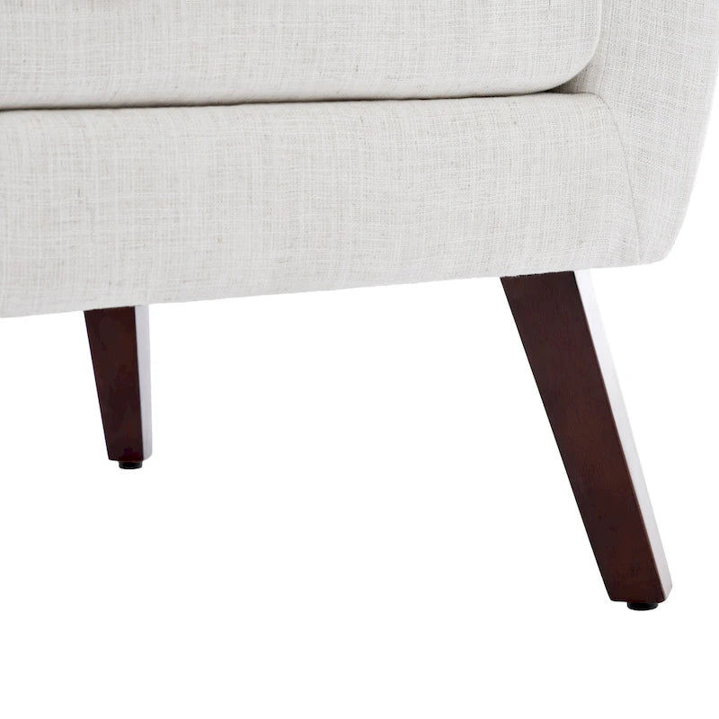 Fauteuil d'appoint en lin - Fauteuil à oreilles