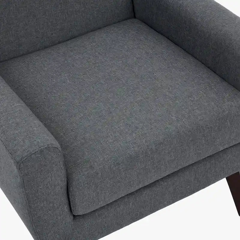 Fauteuil d'appoint en lin - Fauteuil à oreilles
