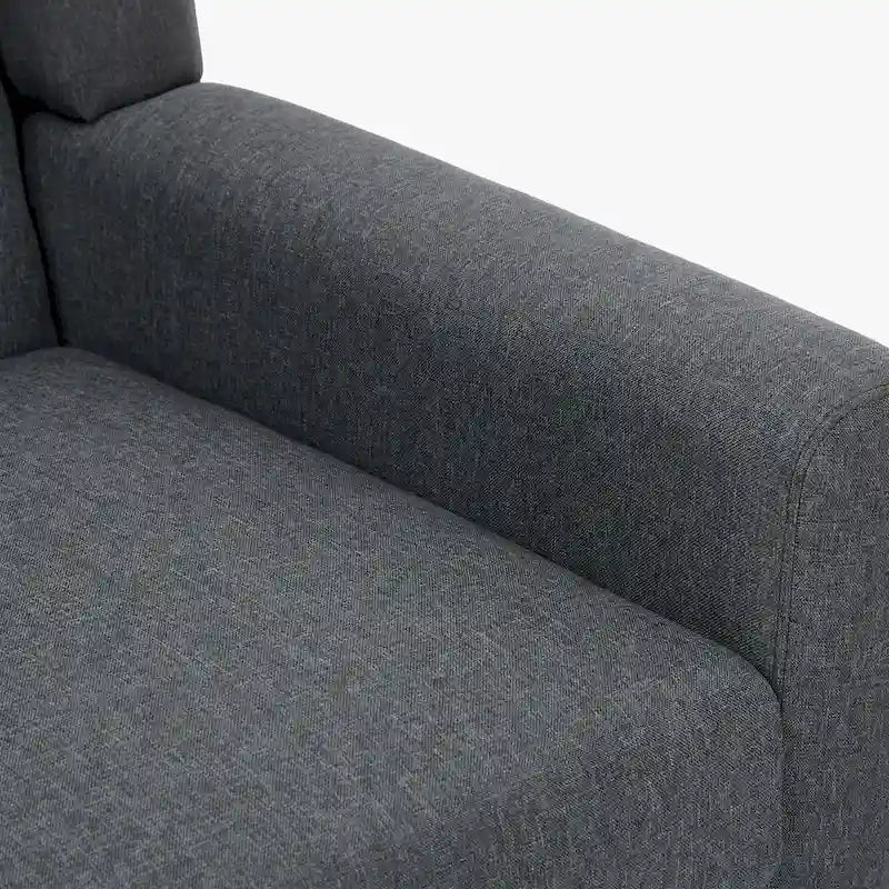 Fauteuil d'appoint en lin - Fauteuil à oreilles