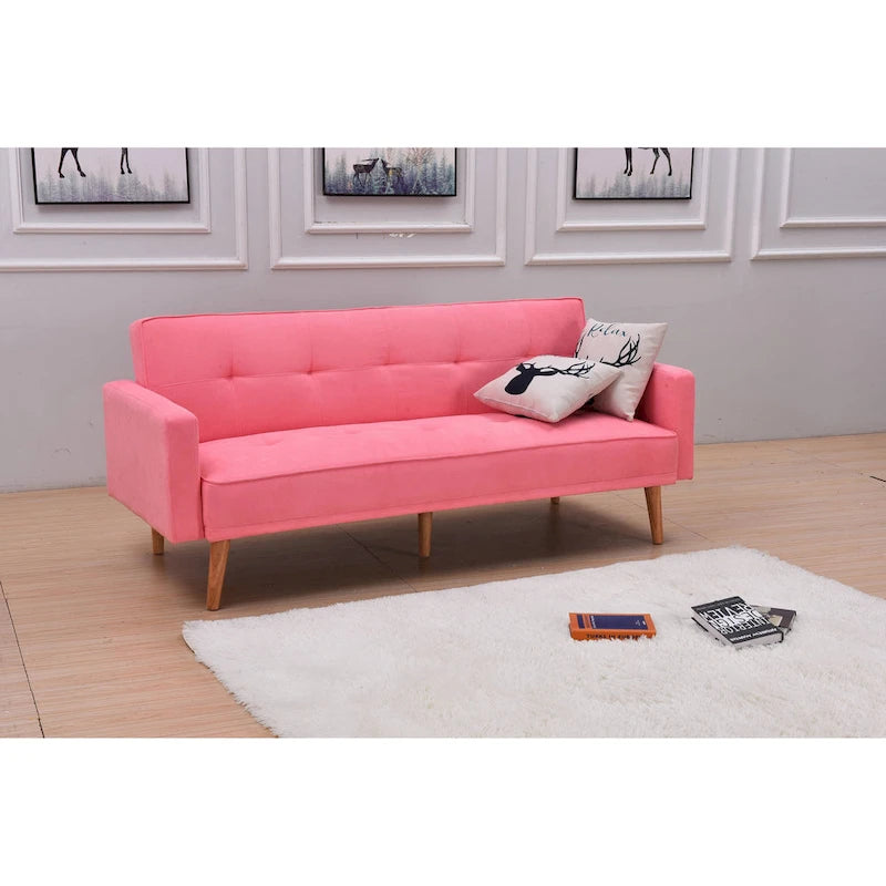 Futon de canapé convertible moderne et réglable 3 positions