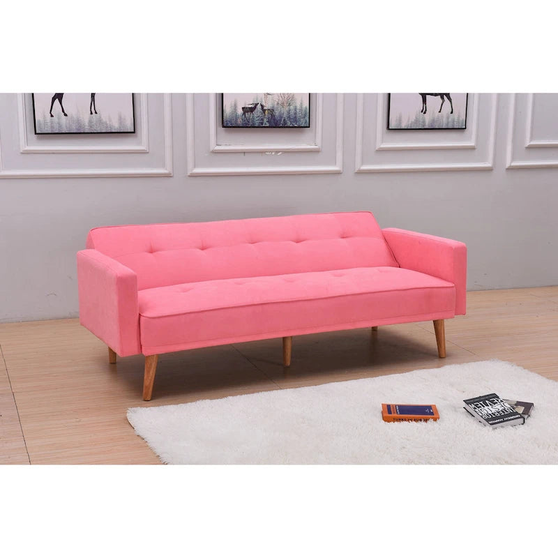 Futon de canapé convertible moderne et réglable 3 positions