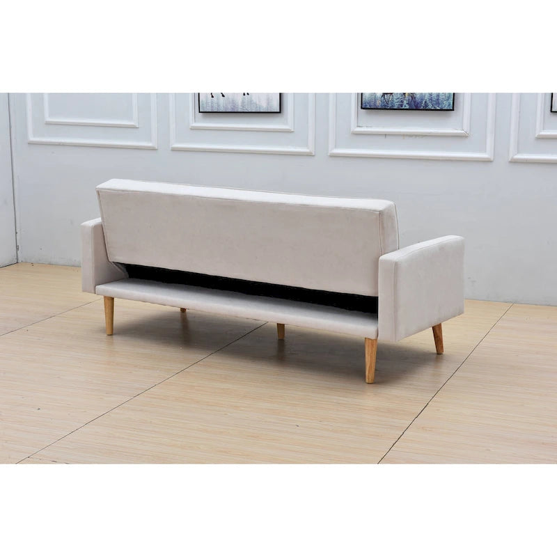 Futon de canapé convertible moderne et réglable 3 positions