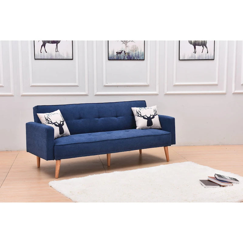 Futon de canapé convertible moderne et réglable 3 positions