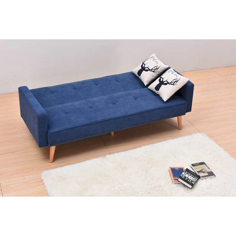 Futon de canapé convertible moderne et réglable 3 positions