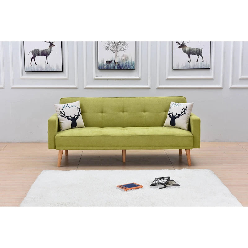 Futon de canapé convertible moderne et réglable 3 positions