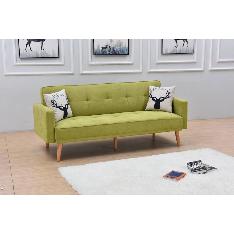 Futon de canapé convertible moderne et réglable 3 positions