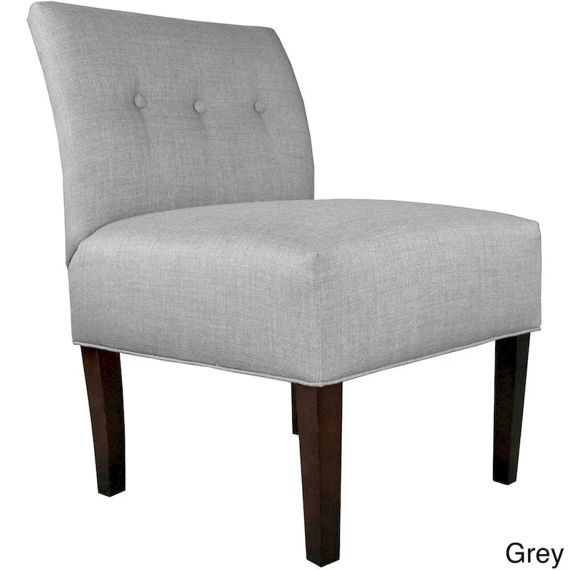 Fauteuil d'appoint capitonné