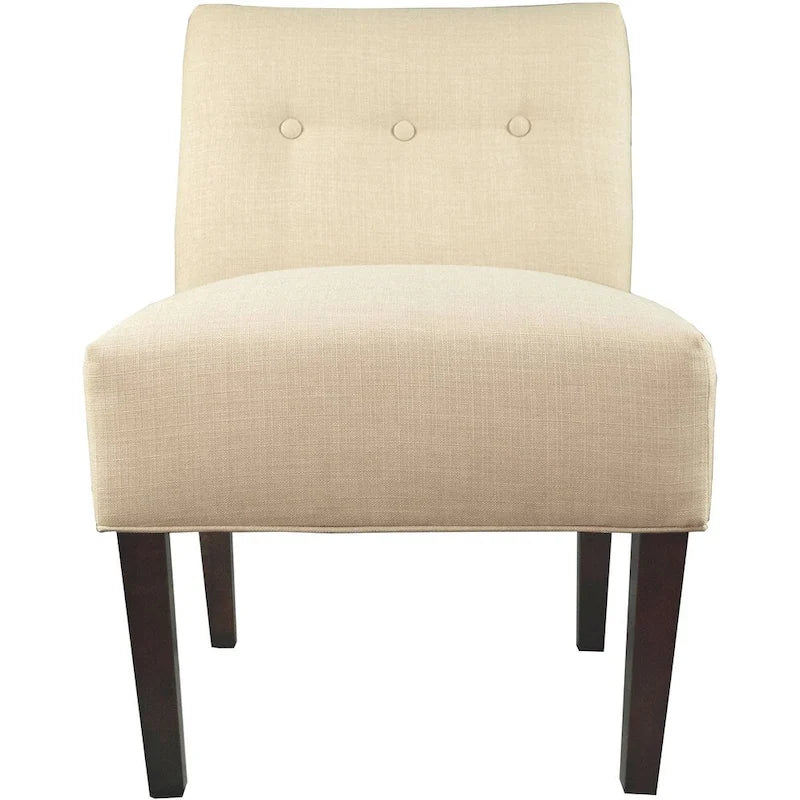 Fauteuil d'appoint capitonné