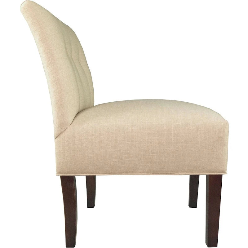 Fauteuil d'appoint capitonné