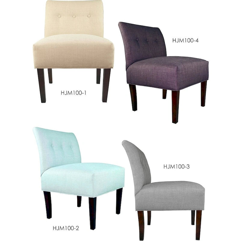Fauteuil d'appoint capitonné