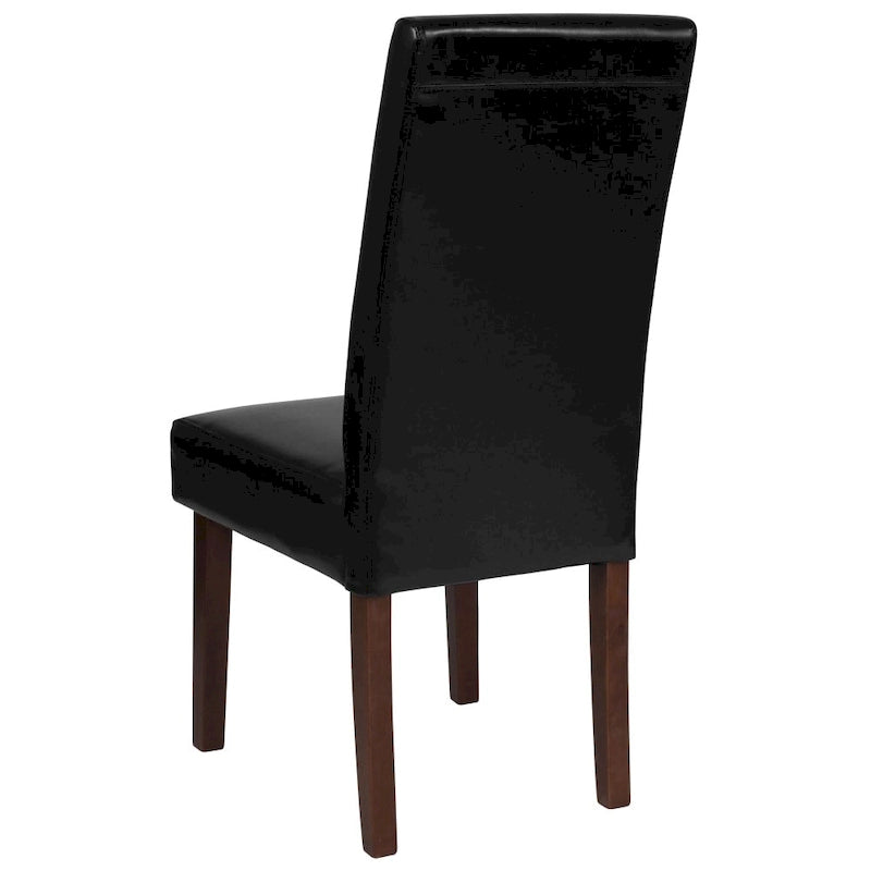 Chaise Parsons en bois rembourrée