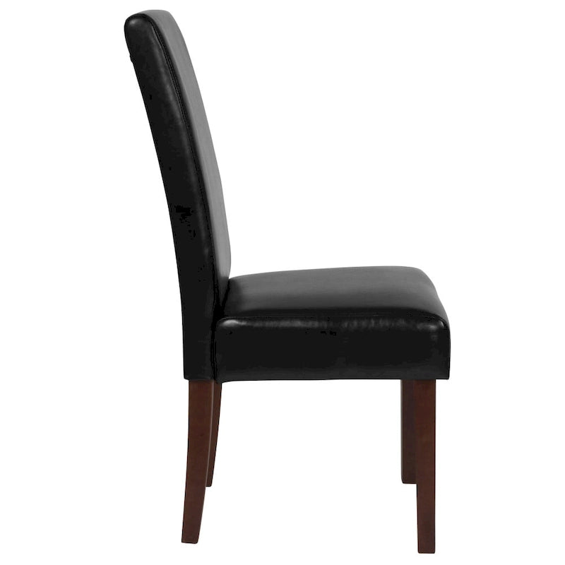 Chaise Parsons en bois rembourrée
