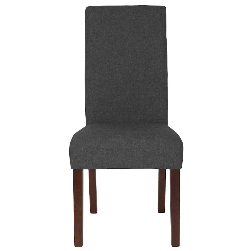 Chaise Parsons en bois rembourrée