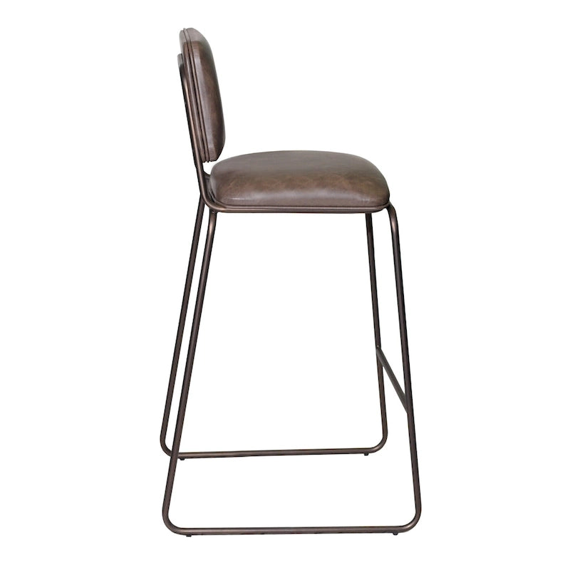 Tabouret de bar style Mid-Century de qualité commerciale