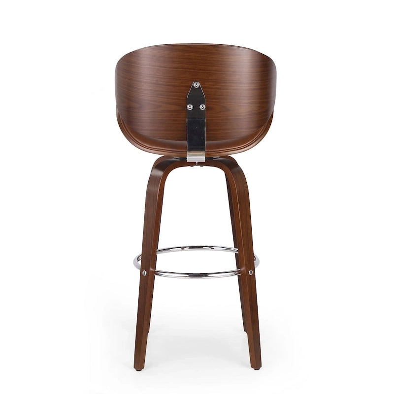 Tabourets de bar pivotants rembourrés d'intérieur