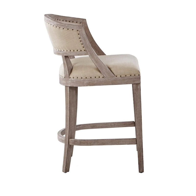 Tabouret de comptoir naturel - 21L x 24.5P x 37.25H