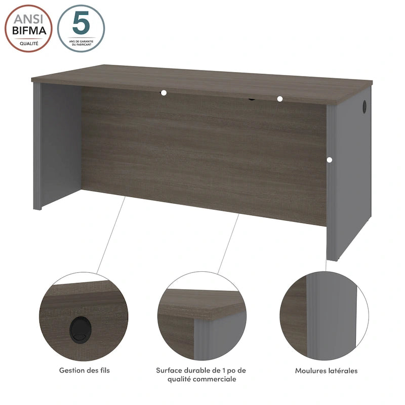 Structure de bureau 72W