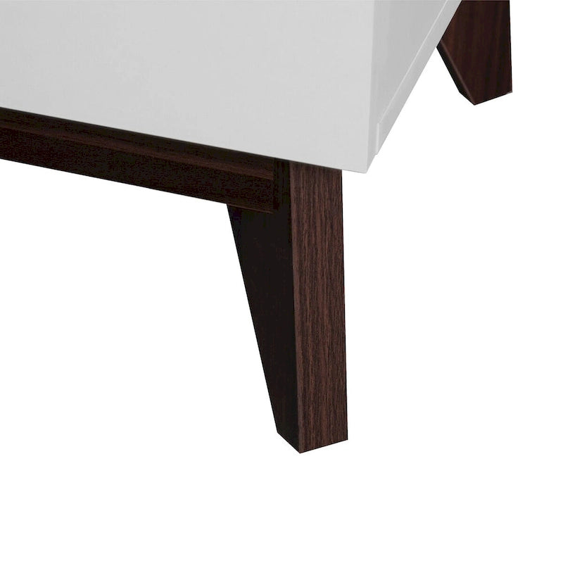Commode double 6 tiroirs avec tiroirs larges, commode blanche pour chambre à coucher, commode de rangement en bois pour salon couloir